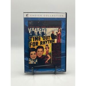 Time Out For Rhythm *NEW SEALED* DVD 1941 Musical Comedy Starring Ann Miller